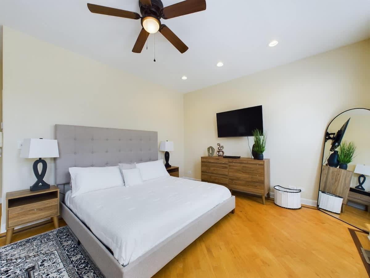 Luxe 4Br With Hot Tub & Game Room Chicago Zewnętrze zdjęcie