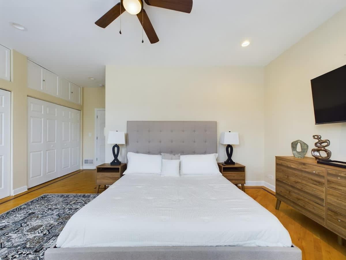 Luxe 4Br With Hot Tub & Game Room Chicago Zewnętrze zdjęcie